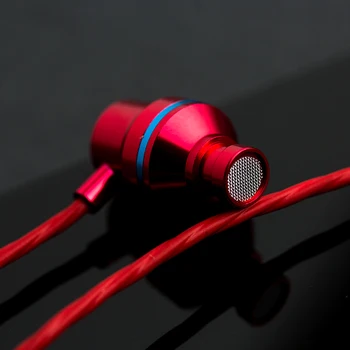 Ersuki DM1 Metalne Slušalice Stereo Slušalice Sportske Slušalice s redukcijom šuma Slušalice s Mikrofonom za iphone ipod MP3