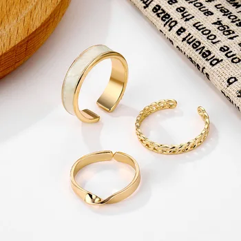 KISSWIFE 2021 Novi Gotički Stil iz tri Dijela Otvaraju Prsten za žene Modni Nakit Europska i Američka Vjenčanje Seksualno Prsten