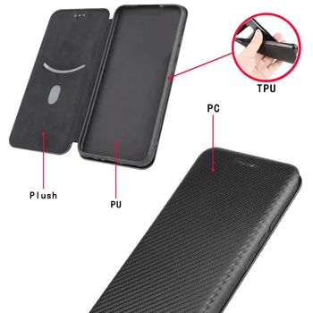 Modni Flip Ugljika šok-dokaz novčanik s Magnetskim kožna torbica za Blackview BV5500 BV6300 BV6600 Pro Plus Torbe za telefone