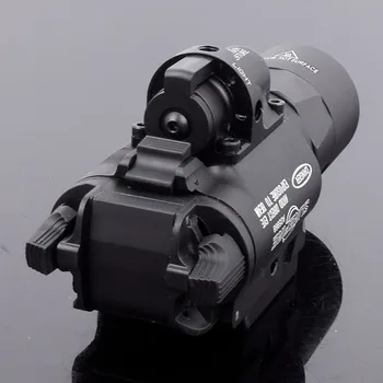 Najbolji SF X400U ULTRA LED Svjetiljka Taktička Svjetlosni Pištolj S Crvenim Laserskim Okom Za Pištolj za Lov