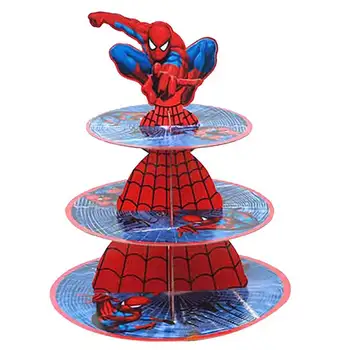 Spider-man Superheroj Svečana Torta Dekor Topper Jednokratna Posuđe Šalica Tanjur Ubrus Balon za djecu Za rođendan Poklon pribor