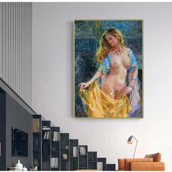 Umjetnička slika gole žene